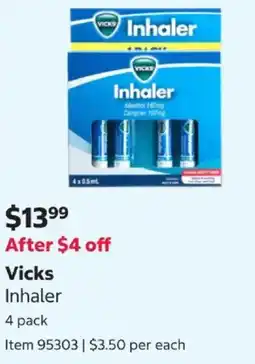Costco Vicks Inhaler offer