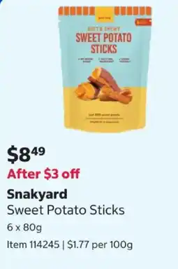 Costco Sweet Potato Sticks offer