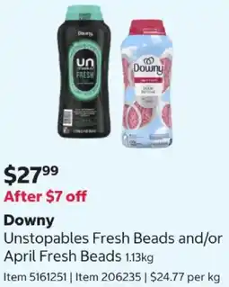 Costco Unstopables Fresh Beads and/or April Fresh Beads offer