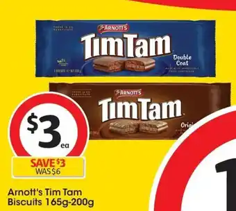 Arnott's Tim Tam Chocolate Biscuits Double Coat