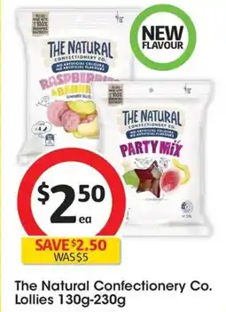 Coles The Natural Confectionery Co. Party Mix Lollies offer