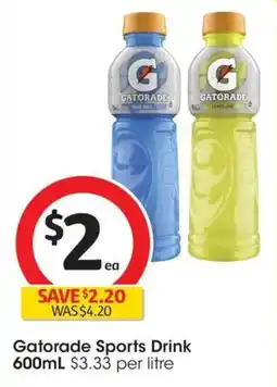 Coles Gatorade Sport Drink Blue Bolt offer