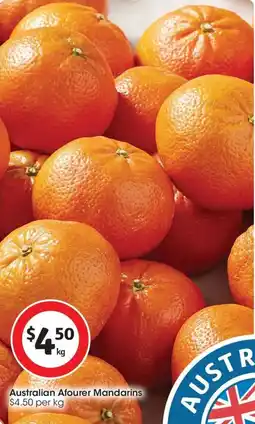 Coles Australian Afourer Mandarins offer
