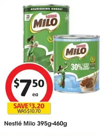 Coles Nestlé Milo offer