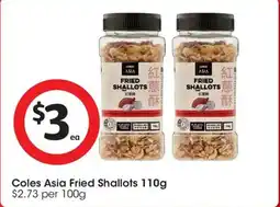 Coles Coles Asia Fried Shallots offer