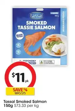 Coles Tassal Smoked Salmon offer