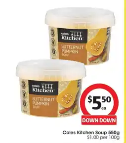 Coles Coles Kitchen Soup offer