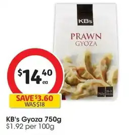 Coles KB's Gyoza offer
