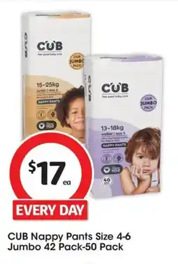Coles CUB Nappy offer