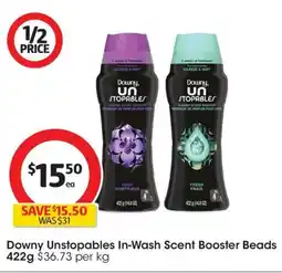 Coles Downy Unstopables In-Wash Scent Booster Beads offer