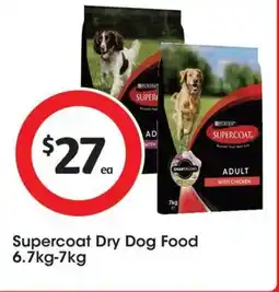 Coles Supercoat Dry Dog Food offer