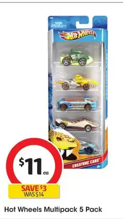 Coles Hot Wheels Multipack offer