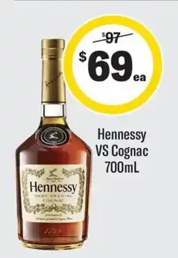 Coles Hennessy VS Cognac offer