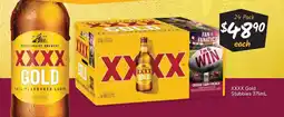 Cellarbrations XXXX Gold Stubbies offer