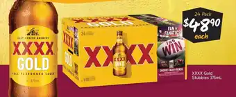 XXXX Gold Stubbies