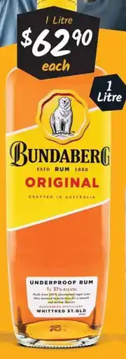 Cellarbrations Bundaberg original offer