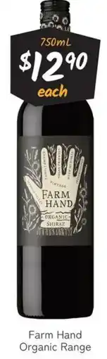 Cellarbrations Farm Hand Organic offer