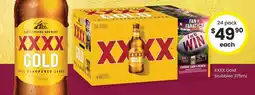 The Bottle O XXXX Gold Stubbies offer