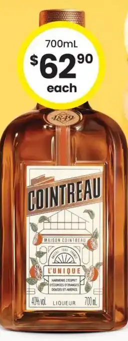 The Bottle O Cointreau liqueur offer