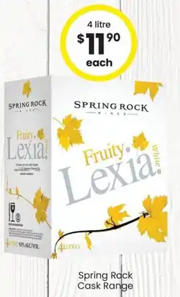 The Bottle O Spring Rack Cask offer