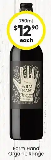 The Bottle O Farm Hand Organic offer