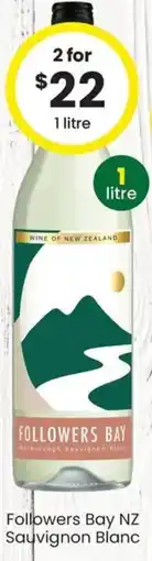 The Bottle O Followers Bay NZ Sauvignon Blanc offer