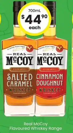 The Bottle O Real McCoy Flavoured Whiskey offer