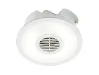 LivingStyles Skyline LED Round Exhaust Fan, White offer