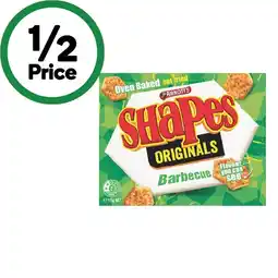 Woolworths Arnott’s Shapes Crackers offer