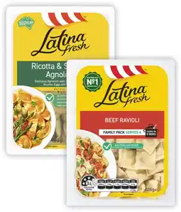 Coles Latina Filled Pasta offer