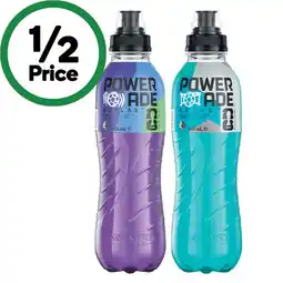 Woolworths Powerade Drink Flo Cap or Active Water 600ml offer