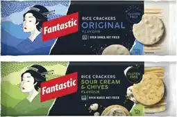 Coles Fantastic Rice Crackers offer