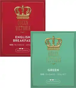 Coles Queen Victoria Tea Bags offer