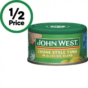 Woolworths John West Tuna offer