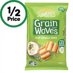 Woolworths Sunbites Grain Waves offer
