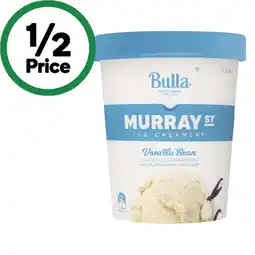 Woolworths Bulla Murray St Ice Cream Tub offer
