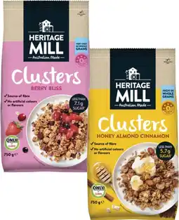 Coles Heritage Mill Clusters-750g offer