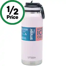 Woolworths Smash Double Wall Stainless Steel Sipper – Assorted offer