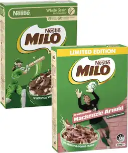 Coles Nestlé Milo Cereal-350g offer
