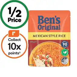 Woolworths Ben’s Original Microwave Rice offer