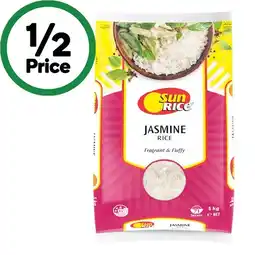 Woolworths SunRice Jasmine Fragrant Rice offer