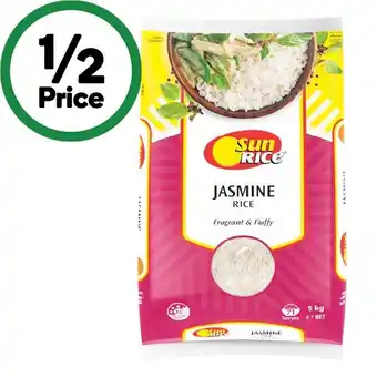 Woolworths SunRice Jasmine Fragrant Rice offer