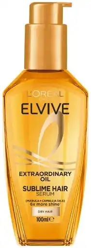 Coles L'Oréal Elvive Treatment Extraordinary Oil offer