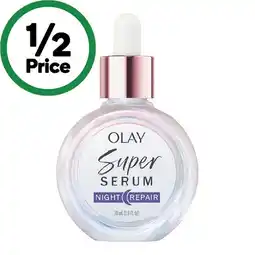 Woolworths Olay Super Serum Night Repair offer