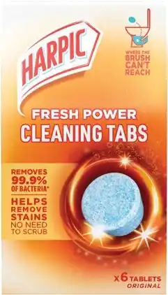 Coles Harpic Fresh Power Cleaning Tabs offer