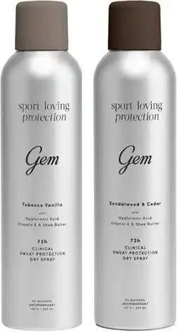 Coles NEW Gem Men Sport Loving Deodorant offer