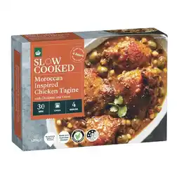 Woolworths Woolworths Slow Cooked Moroccan Inspired Chicken Tagine with Chickpeas & Olives offer