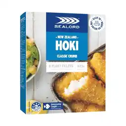 Woolworths Sealord Hoki Fish Fillets offer