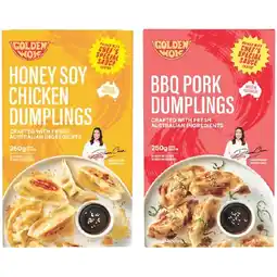Woolworths Golden Wok Dumplings offer