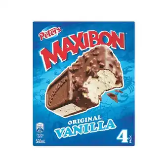 Woolworths Peters Maxibon offer